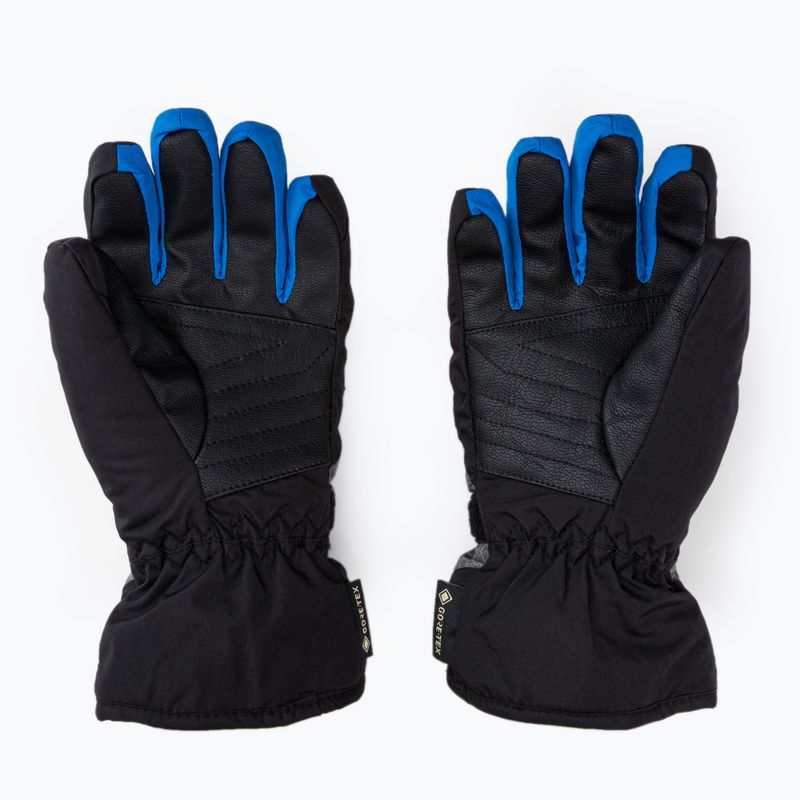 Rękawice narciarskie dziecięce Reusch Flash Gore-Tex black/black melange/brilliant blue 3