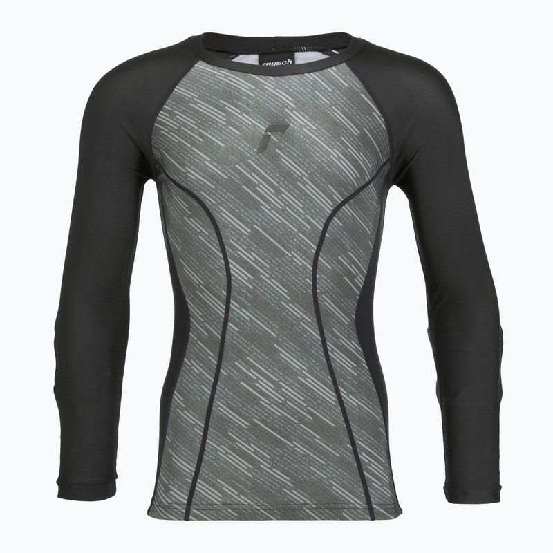 Longsleeve bramkarski Reusch Padded Eco Undershirt black/desert green