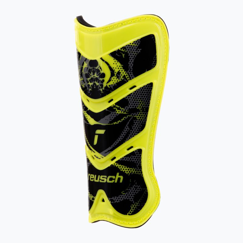Ochraniacze na golenie Reusch Shinguard Attrakt Supreme safety yellow/black 3
