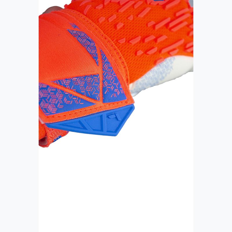 Rękawice bramkarskie Reusch Attrakt Gold X Freegel hyper orange/electric blue 9