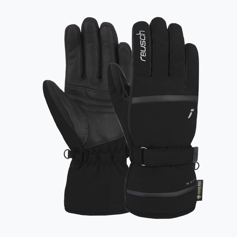Rękawice narciarskie damskie Reusch Alison Gore-Tex black/silver 7