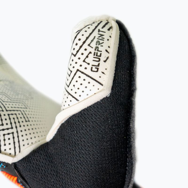 Rękawice bramkarskie Reusch Attrakt Advance Evolution Glueprint black/aqua blue/shocking orange 7
