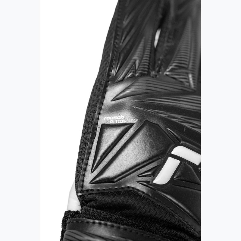Rękawice bramkarskie dziecięce Reusch Attrakt Starter Solid Junior 5672514 black 7
