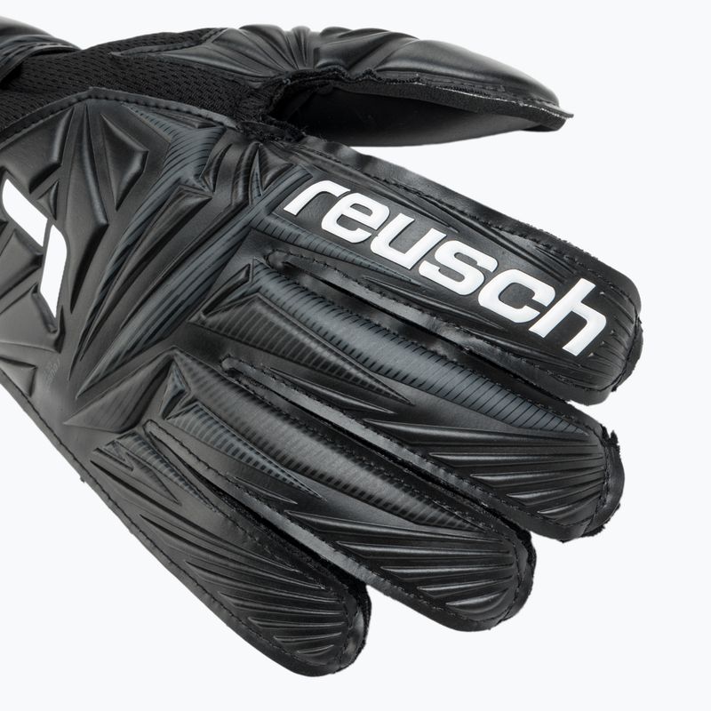 Rękawice bramkarskie dziecięce Reusch Attrakt Infinity Junior black 4