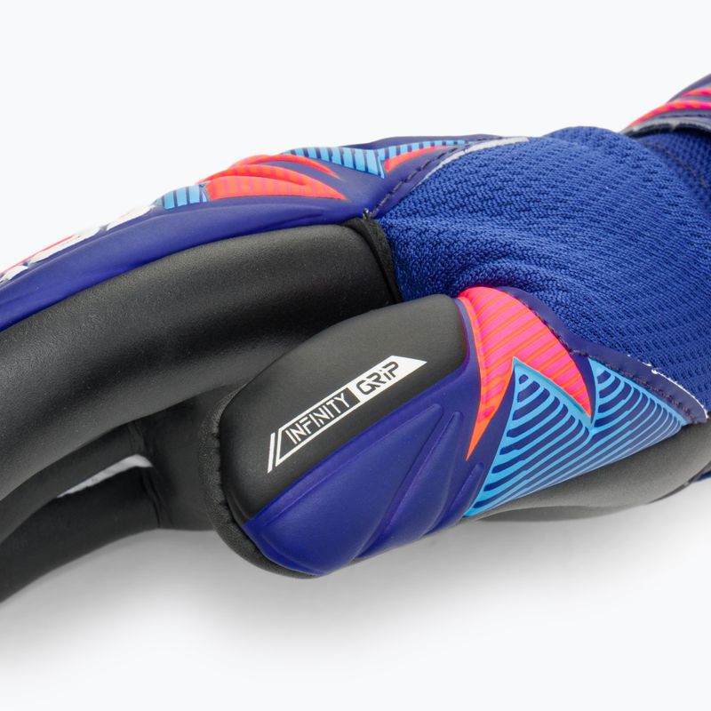 Rękawice bramkarskie dziecięce Reusch Attrakt Infinity Evolution NC Junior sharp blue/shocking orange/black 5