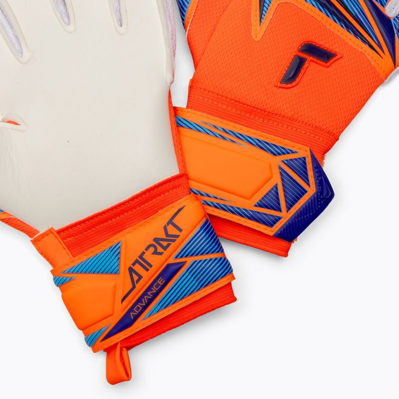 Rękawice bramkarskie Reusch Attrakt Advance shocking orange/blue 5