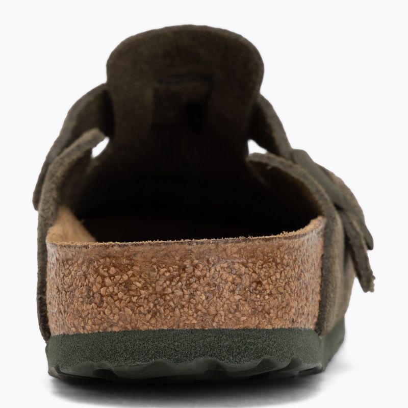 Klapki BIRKENSTOCK Boston Suede Leather thyme 6