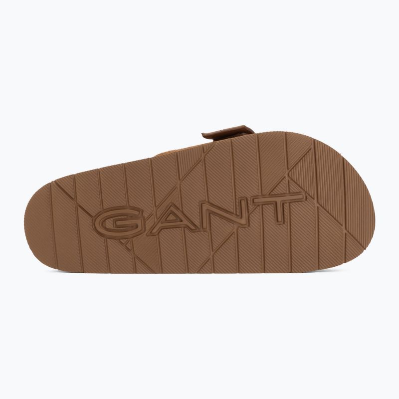Klapki damskie GANT Mardale cognac 4