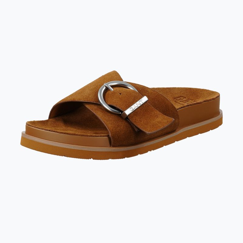 Klapki damskie GANT Mardale cognac 8