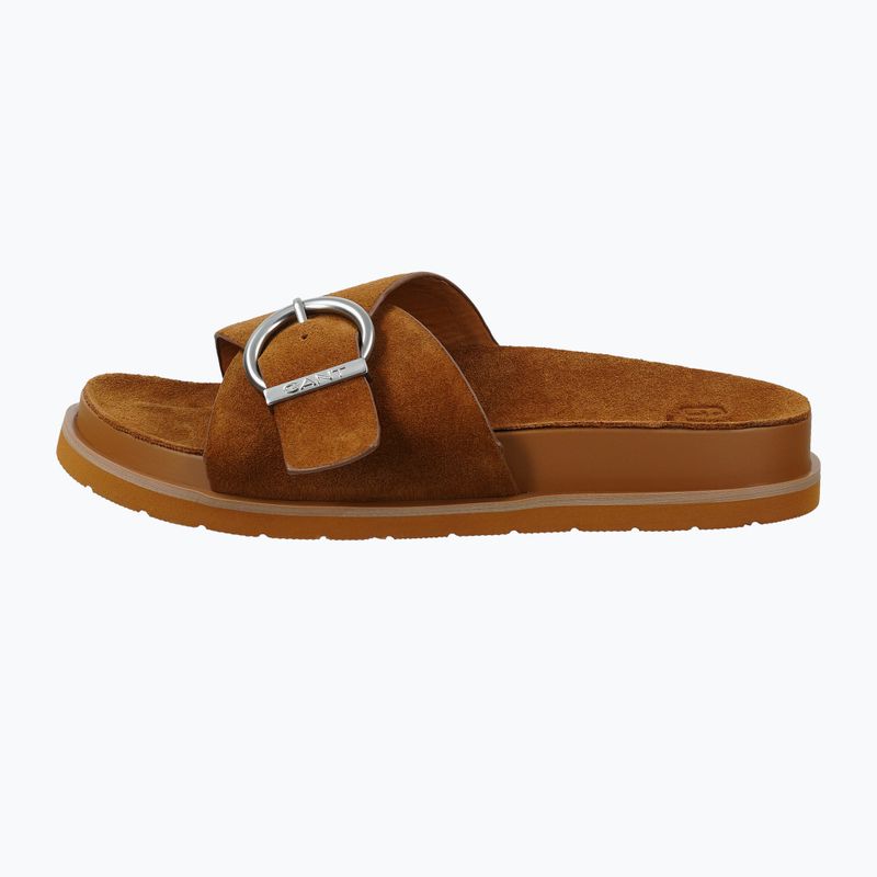 Klapki damskie GANT Mardale cognac 9