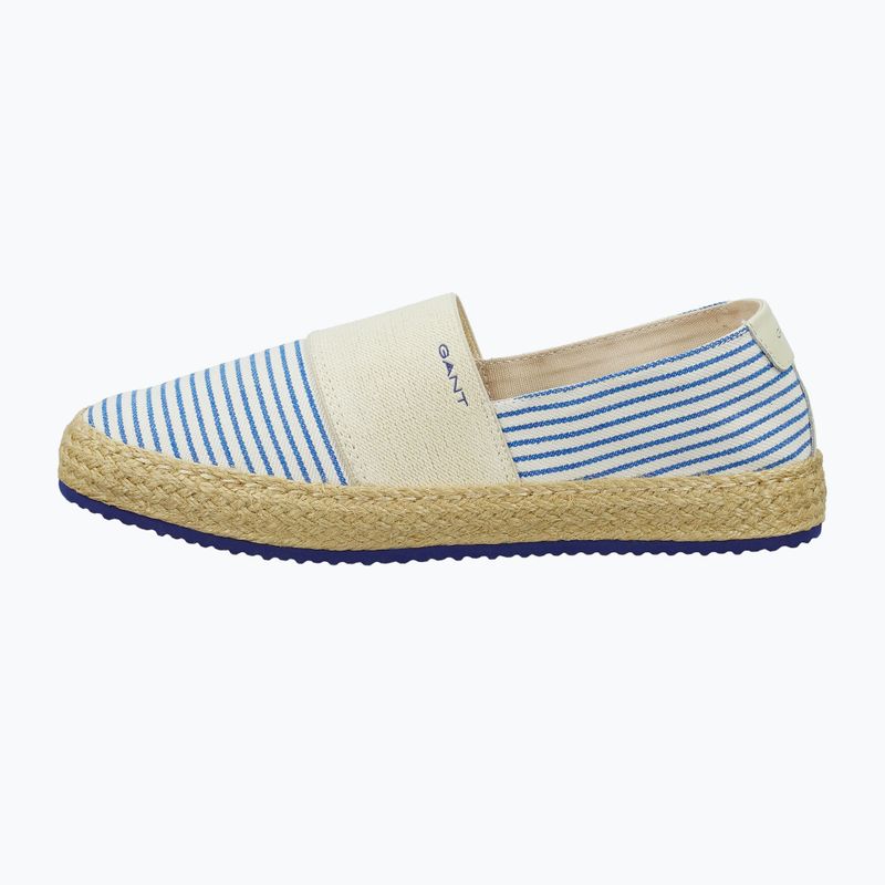 Espadryle damskie GANT Raffiaville blue/cream 9
