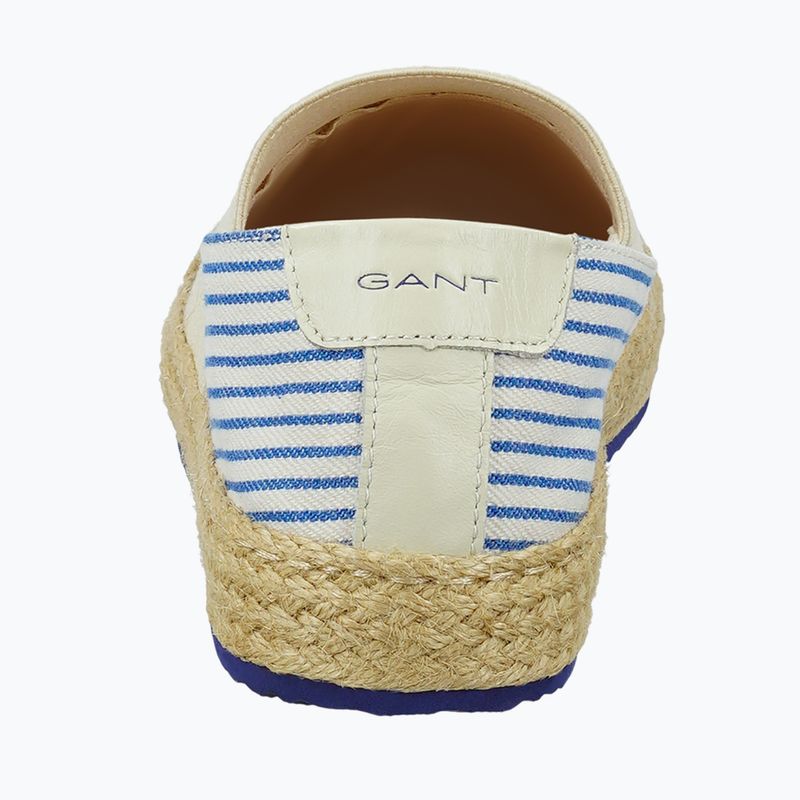 Espadryle damskie GANT Raffiaville blue/cream 11