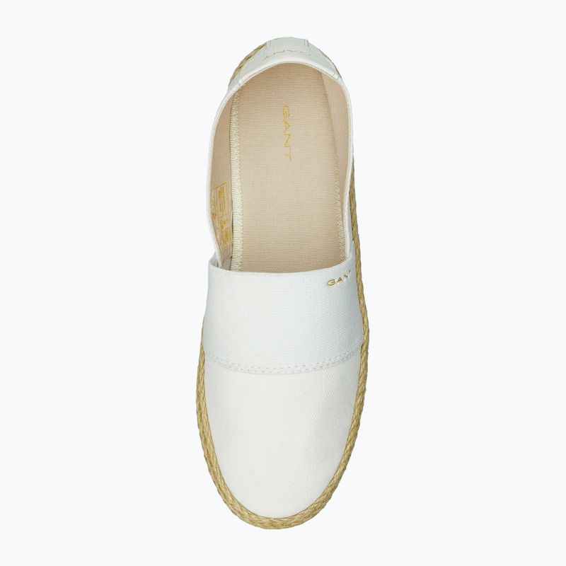 Espadryle damskie GANT Raffiaville off white 5