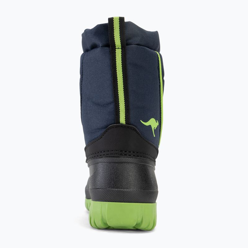 Śniegowce juniorskie KangaROOS K-Ben dk navy/lime 6