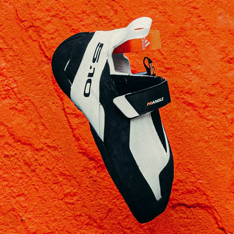 Buty wspinaczkowe damskie adidas Five Ten Hiangle cloud white/core black/signal coral 8