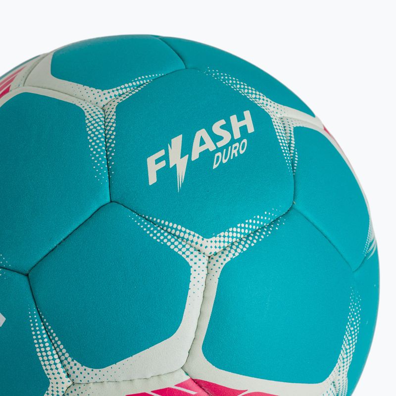 Piłka do piłki ręcznej ERIMA Flash Duro turquoise/grey rozmiar 0 3