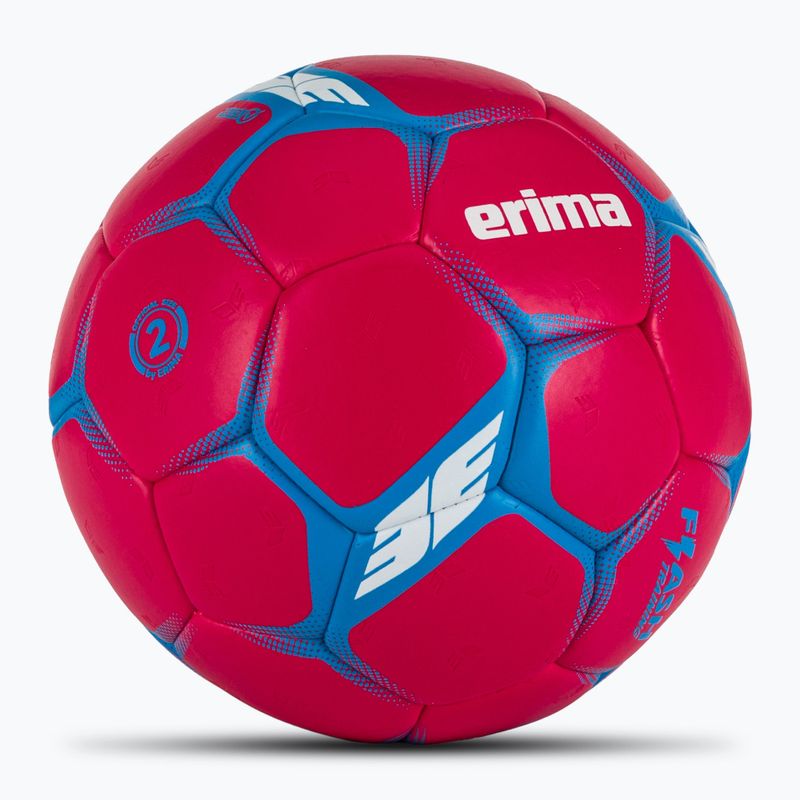 Piłka do piłki ręcznej ERIMA Flash Training pink/curacao rozmiar 2 2