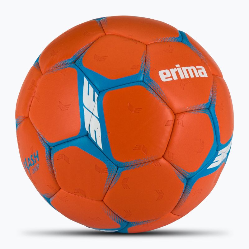 Piłka do piłki ręcznej ERIMA Flash Junior orange/blue rozmiar 0 2