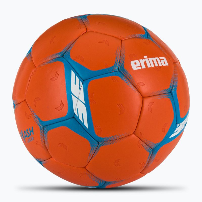 Piłka do piłki ręcznej ERIMA Flash Junior orange/blue rozmiar 0 2