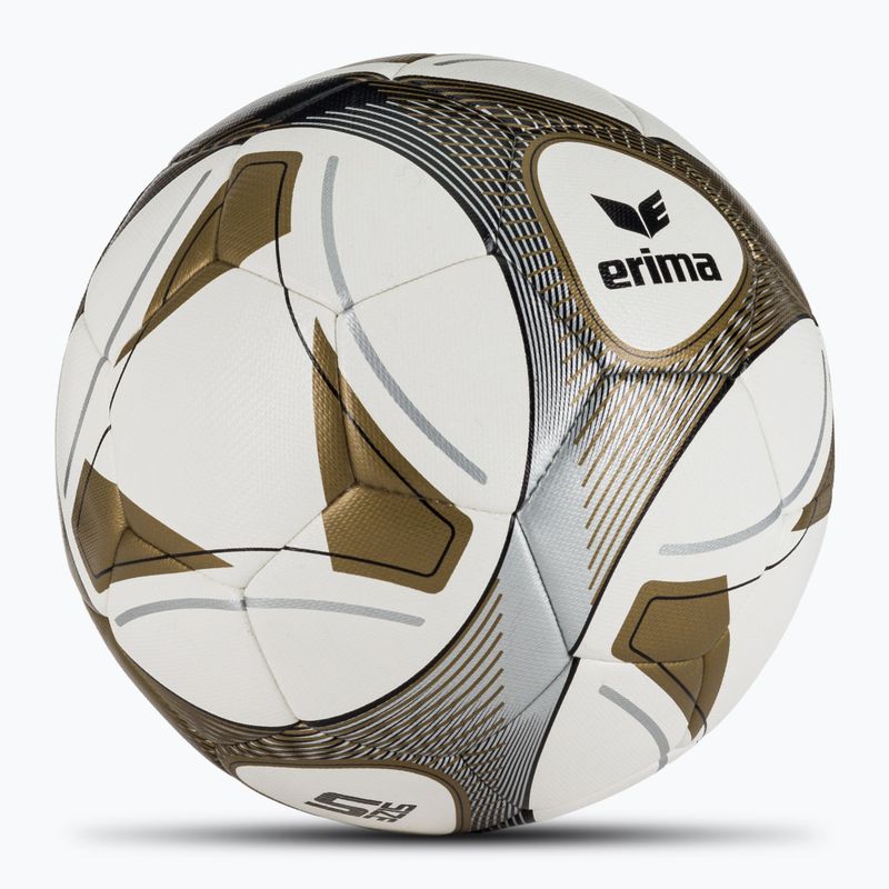 Piłka do piłki nożnej ERIMA Hybrid Training white/gold rozmiar 5 2