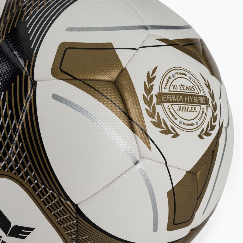 Piłka do piłki nożnej ERIMA Hybrid Training white/gold rozmiar 5 3