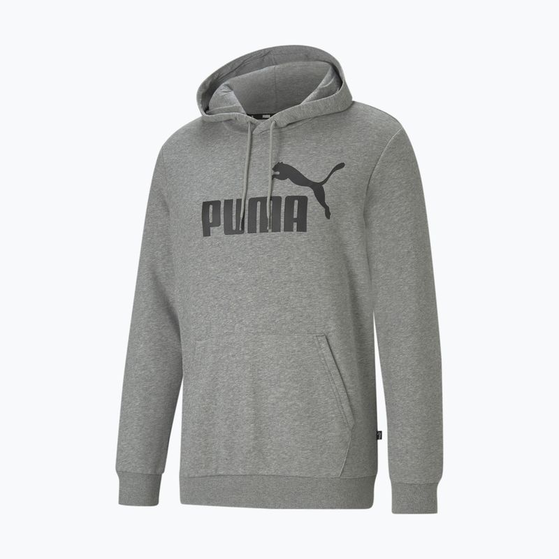 Bluza męska PUMA Essentials Big Logo Hoodie TR medium gray heather 4