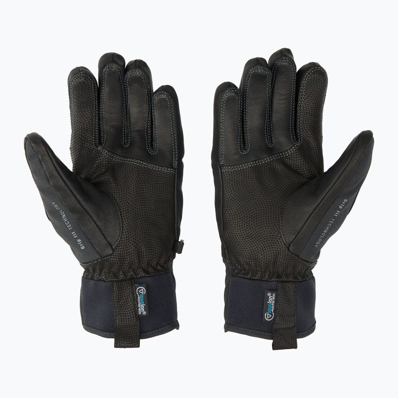 Rękawice narciarskie męskie ZIENER Ganzenberg As AW alpine grey/iron tec 3