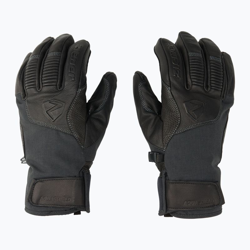 Rękawice narciarskie męskie ZIENER Ganzenberg As AW alpine grey/iron tec 4