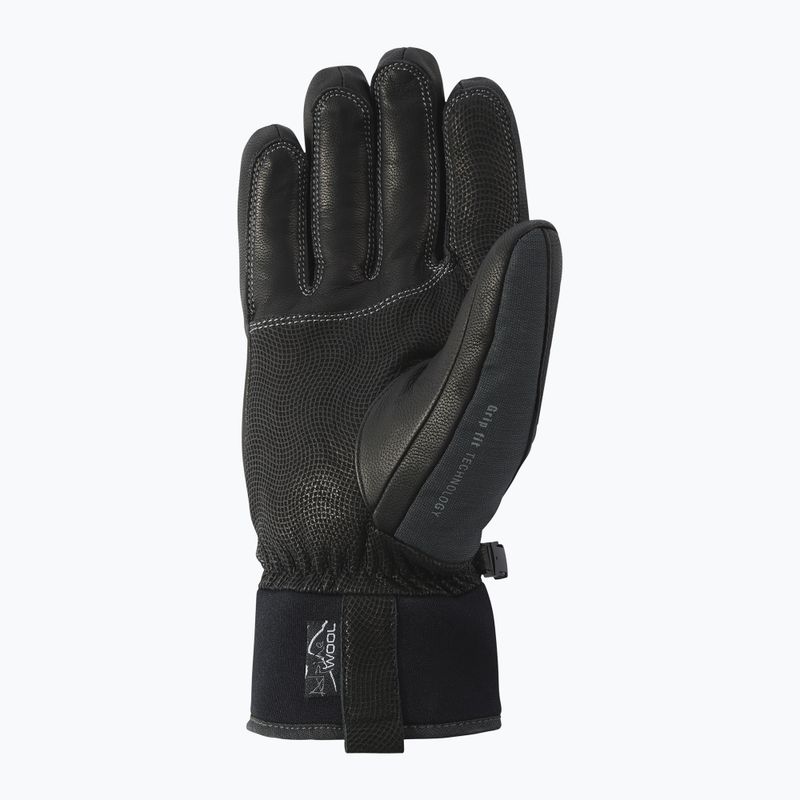 Rękawice narciarskie męskie ZIENER Ganzenberg As AW alpine grey/iron tec 10