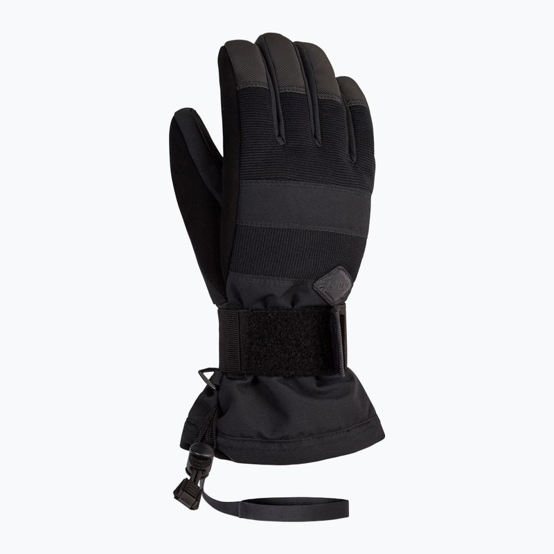 Rękawice snowboardowe dziecięce ZIENER Manu Aquashield black 8