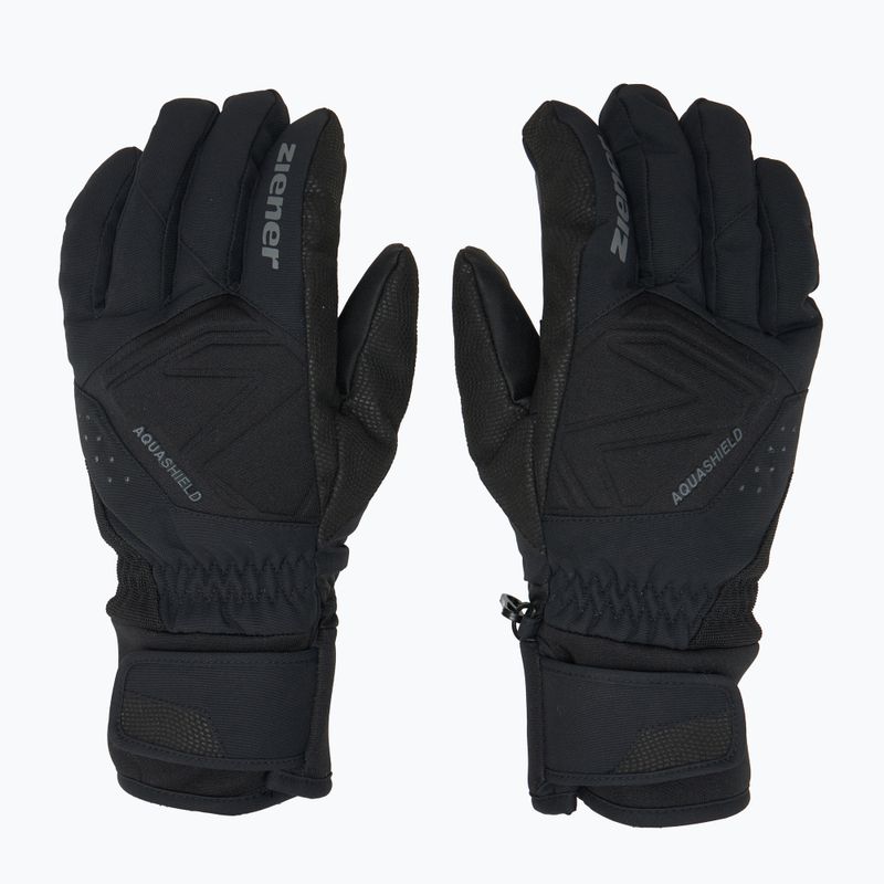 Rękawice narciarskie męskie ZIENER Gatis Aquashield black 3