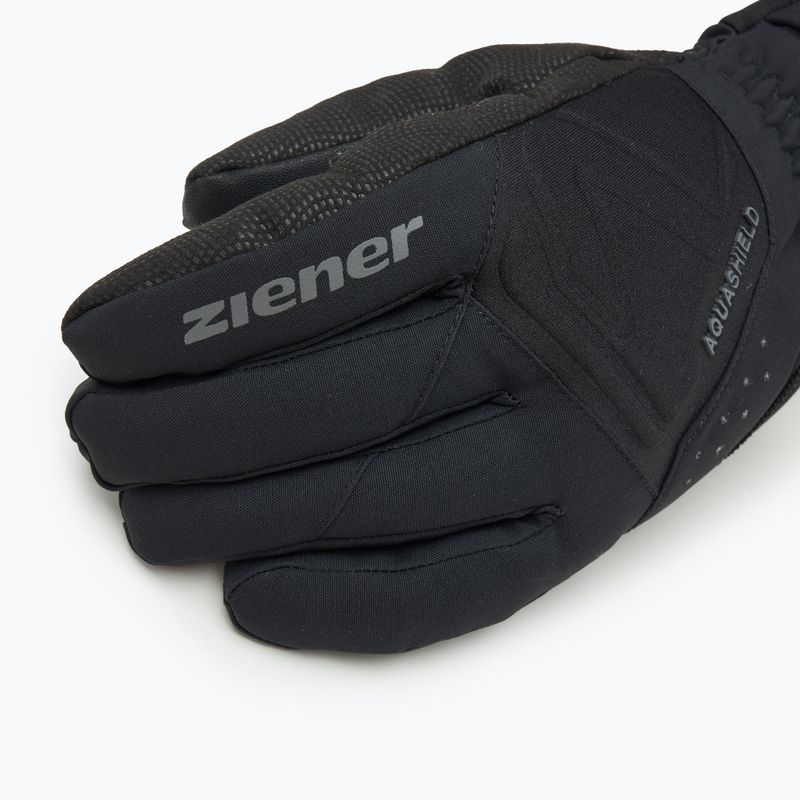 Rękawice narciarskie męskie ZIENER Gatis Aquashield black 4