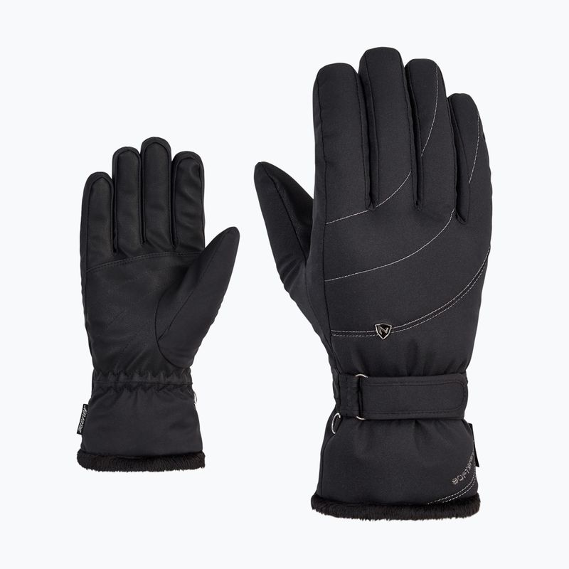 Rękawice narciarskie damskie ZIENER Kahli PR black 2