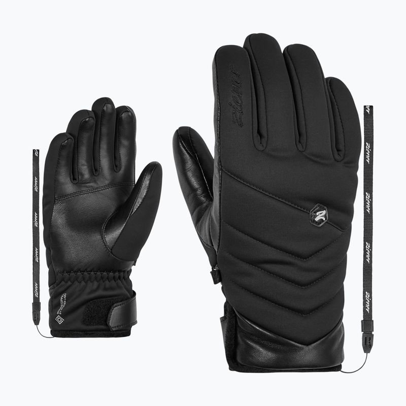 Rękawice narciarskie damskie ZIENER Kilja WS PR black 6