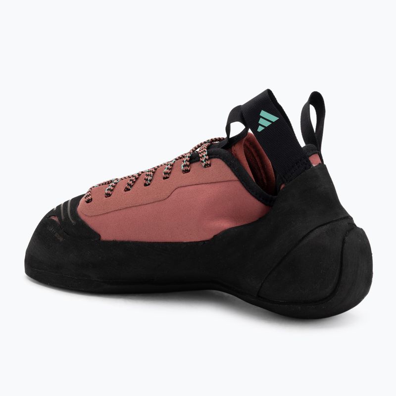 Buty wspinaczkowe męskie adidas Five Ten Niad Lace core black/crew red/acid mint 3