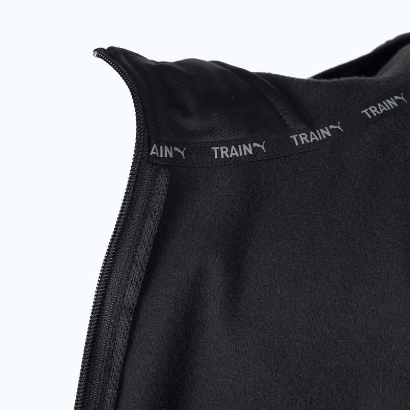 Bluza męska PUMA Train All Day PWR Fleece FZ puma black 5