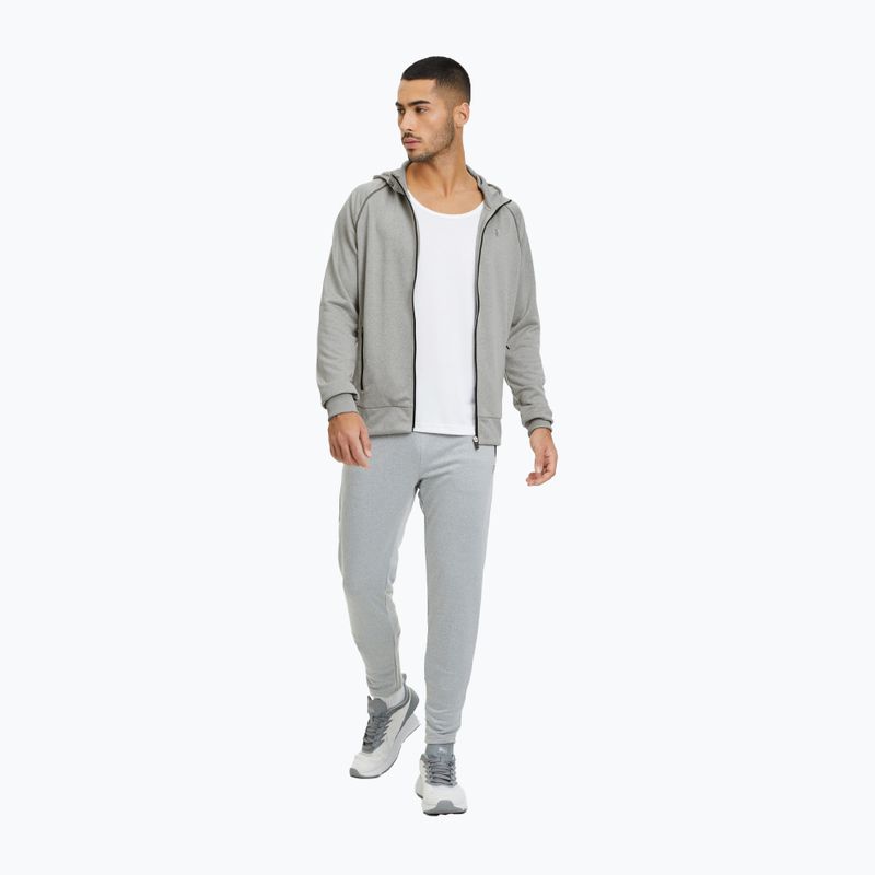 Bluza męska FILA Lage Slim light grey melange 2