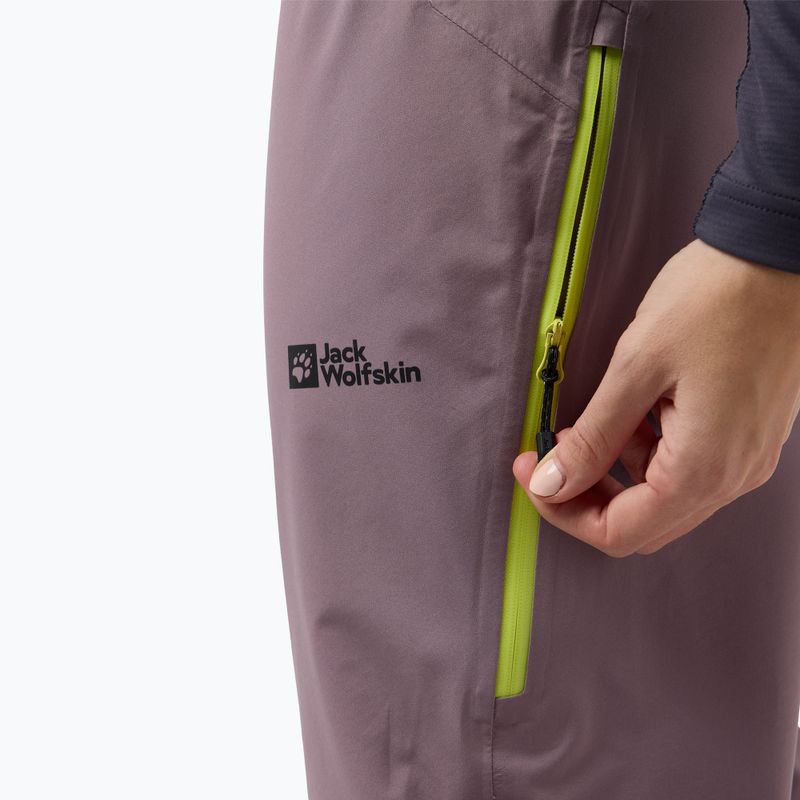 Spodnie skiturowe damskie Jack Wolfskin Alpspitze Tour 3L wild blossom 5