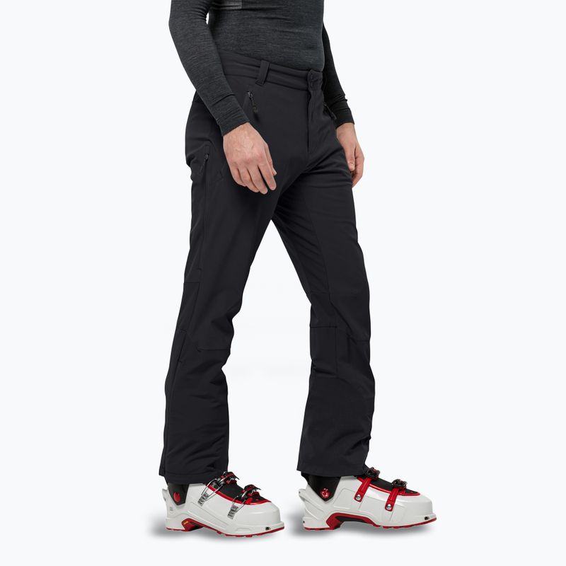 Spodnie softshell męskie Jack Wolfskin Alpspitze Tour black