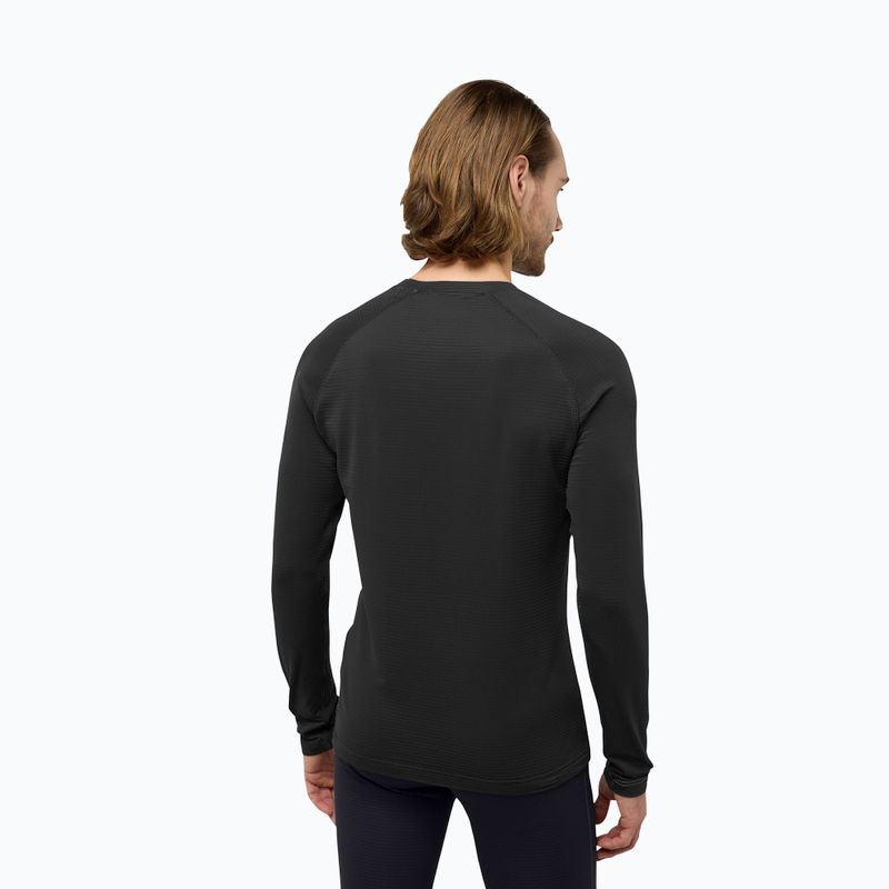 Bluza termoaktywna męska Jack Wolfskin Infinite Warm black 2