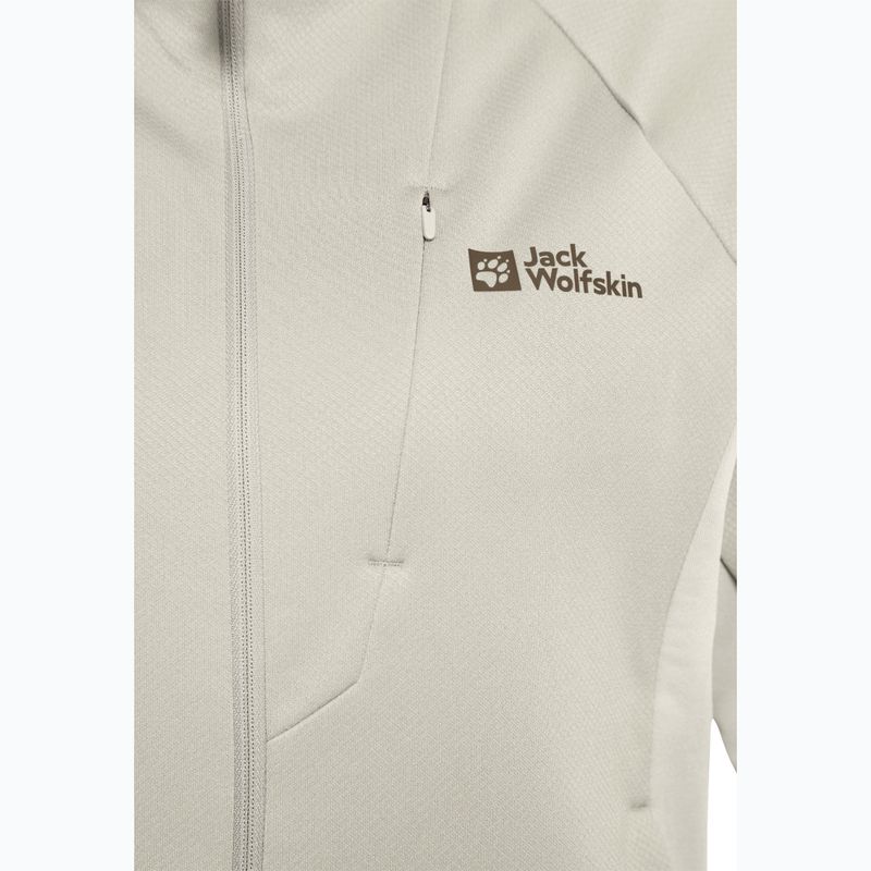 Bluza polarowa damska Jack Wolfskin Alpgrat seal 9