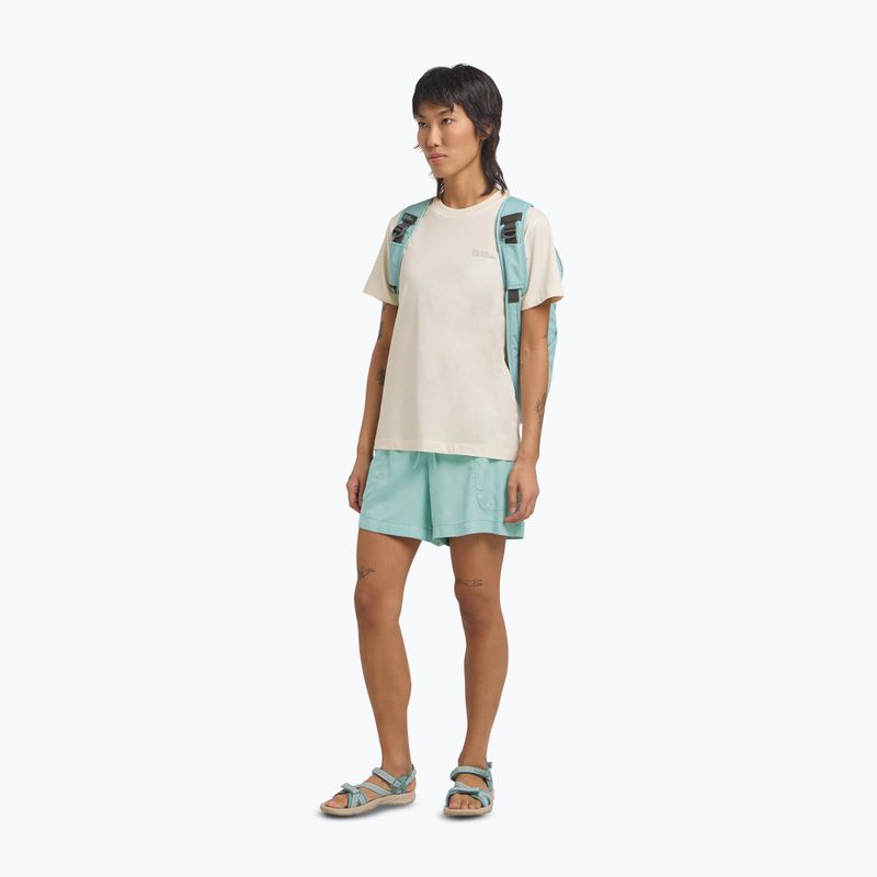 Koszulka damska Jack Wolfskin Essential cotton white 2