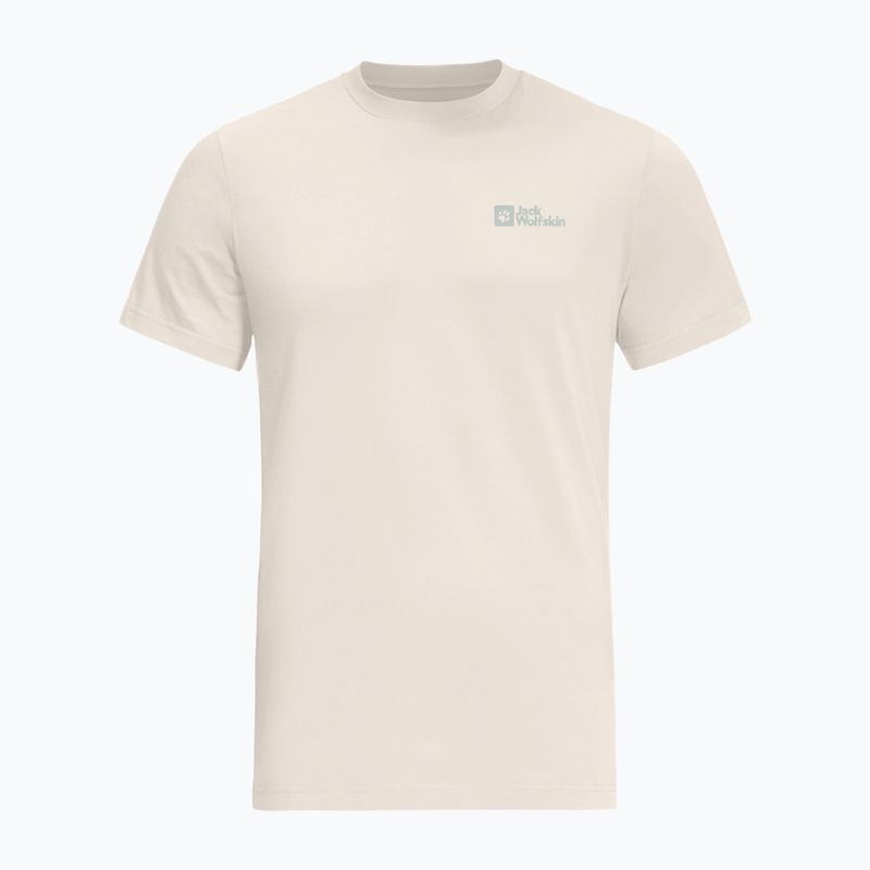 Koszulka męska Jack Wolfskin Essential cotton white 6