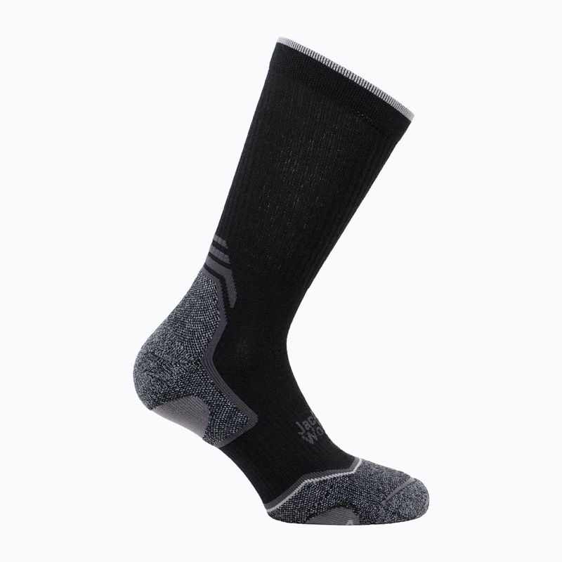 Skarpety Jack Wolfskin Hike Merino CL black