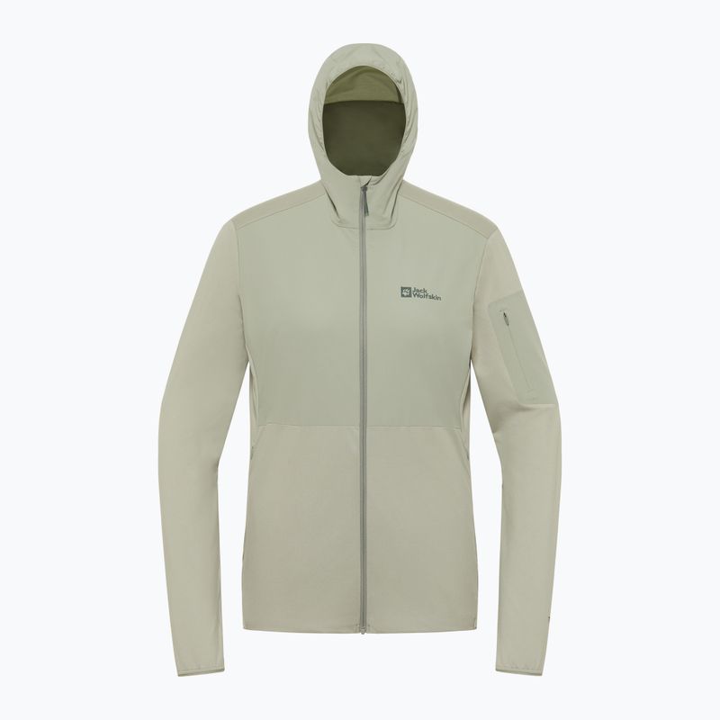Bluza polarowa damska Jack Wolfskin Prelight Trail Hoody mint leaf 8