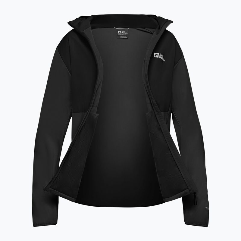 Bluza trekkingowa męska Jack Wolfskin Prelight Trail Hoody black 9