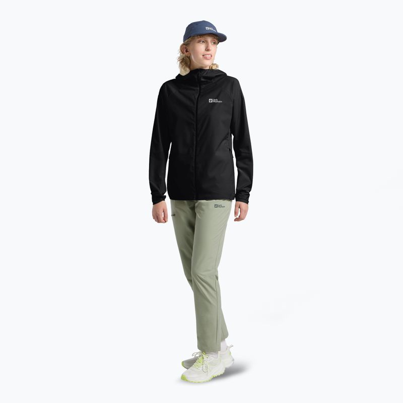 Kurtka przeciwwiatrowa damska Jack Wolfskin Prelight Octa black 2
