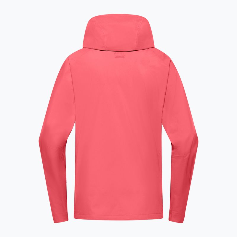 Kurtka przeciwdeszczowa damska Jack Wolfskin Prelight 2.5L LT sunset coral 9
