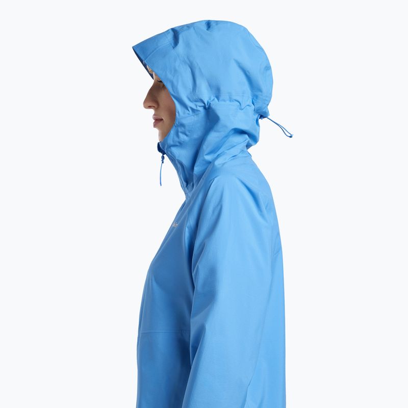 Kurtka przeciwdeszczowa damska Jack Wolfskin Prelight 2.5L LT mid blue 4