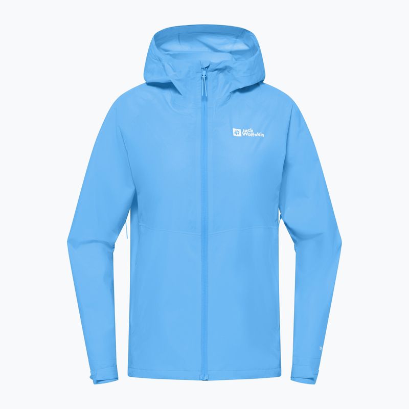 Kurtka przeciwdeszczowa damska Jack Wolfskin Prelight 2.5L LT mid blue 7